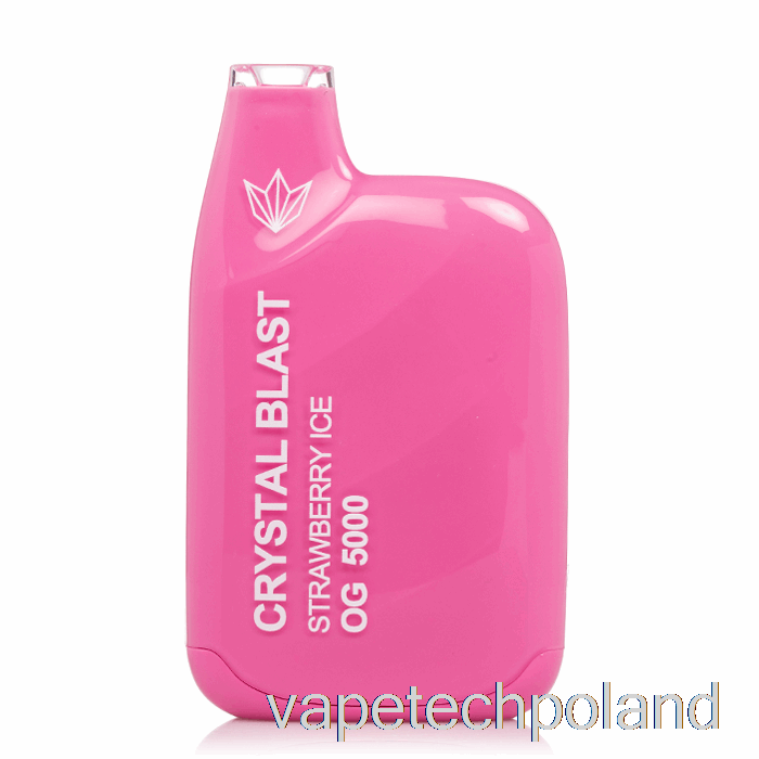 Vape Polska Crystal Blast Og5000 Jednorazowy Lód Truskawkowy
